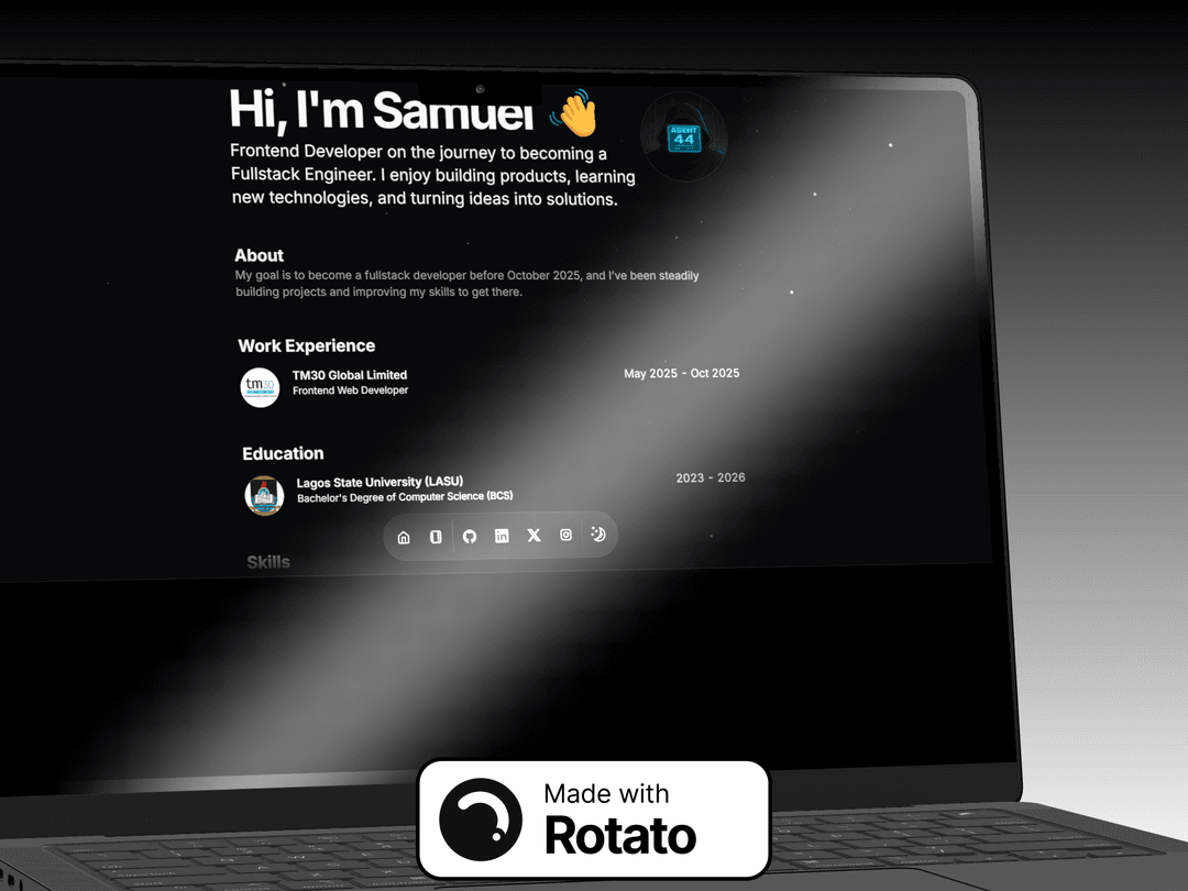 Portfolio Website